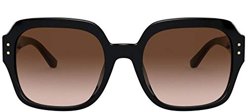 Tory Burch Women's Modern Square Sunglasses for Summer Vacation Style and Comfort 58 Lens Width Lightweight Polarized